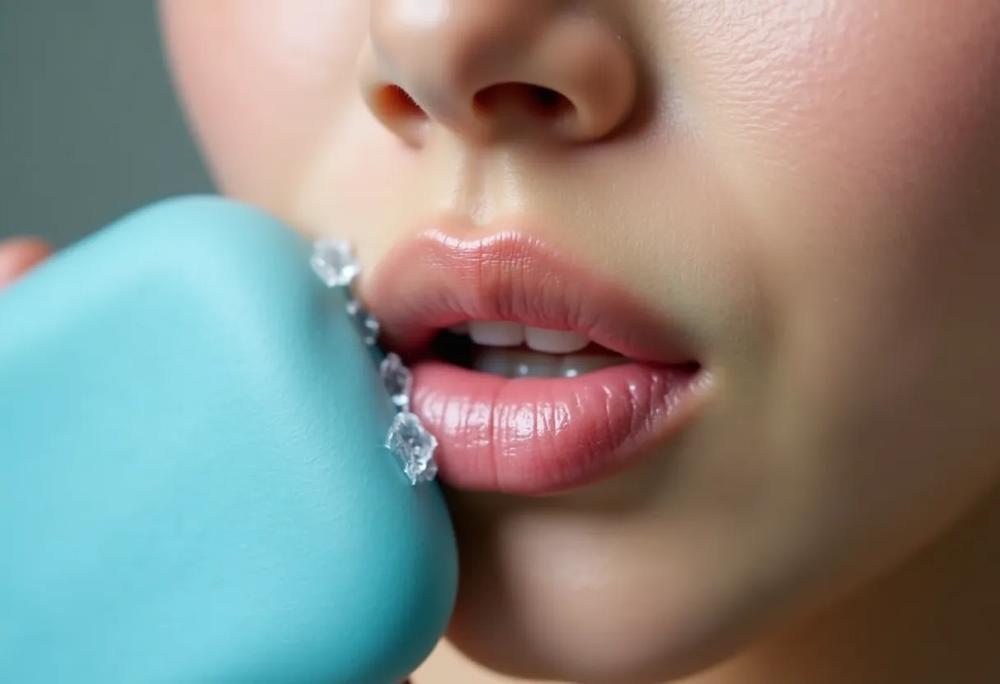 Plump lips
