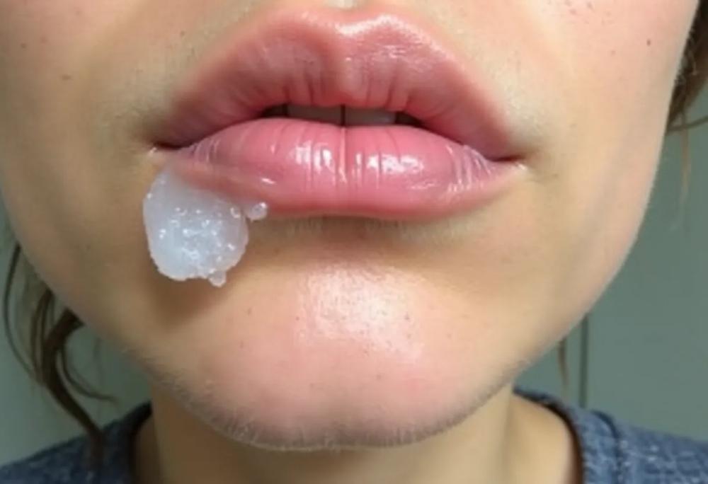Swollen lips