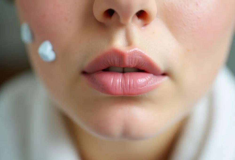 Swollen lips